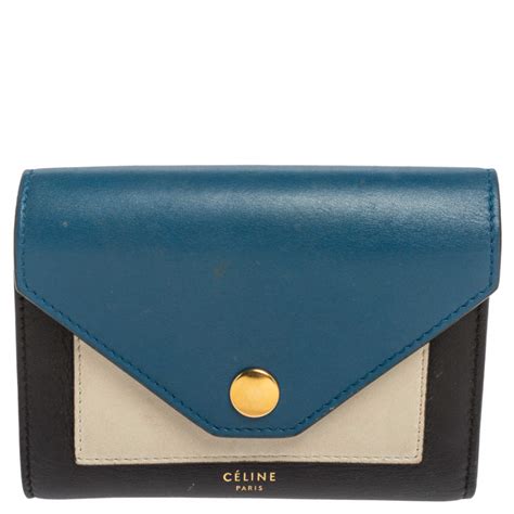 celine folded compact wallet|Celine small flap wallet.